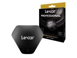 Lexar Professional Multi Card 3 in 1 USB 3.1 Reader - LRW500URB